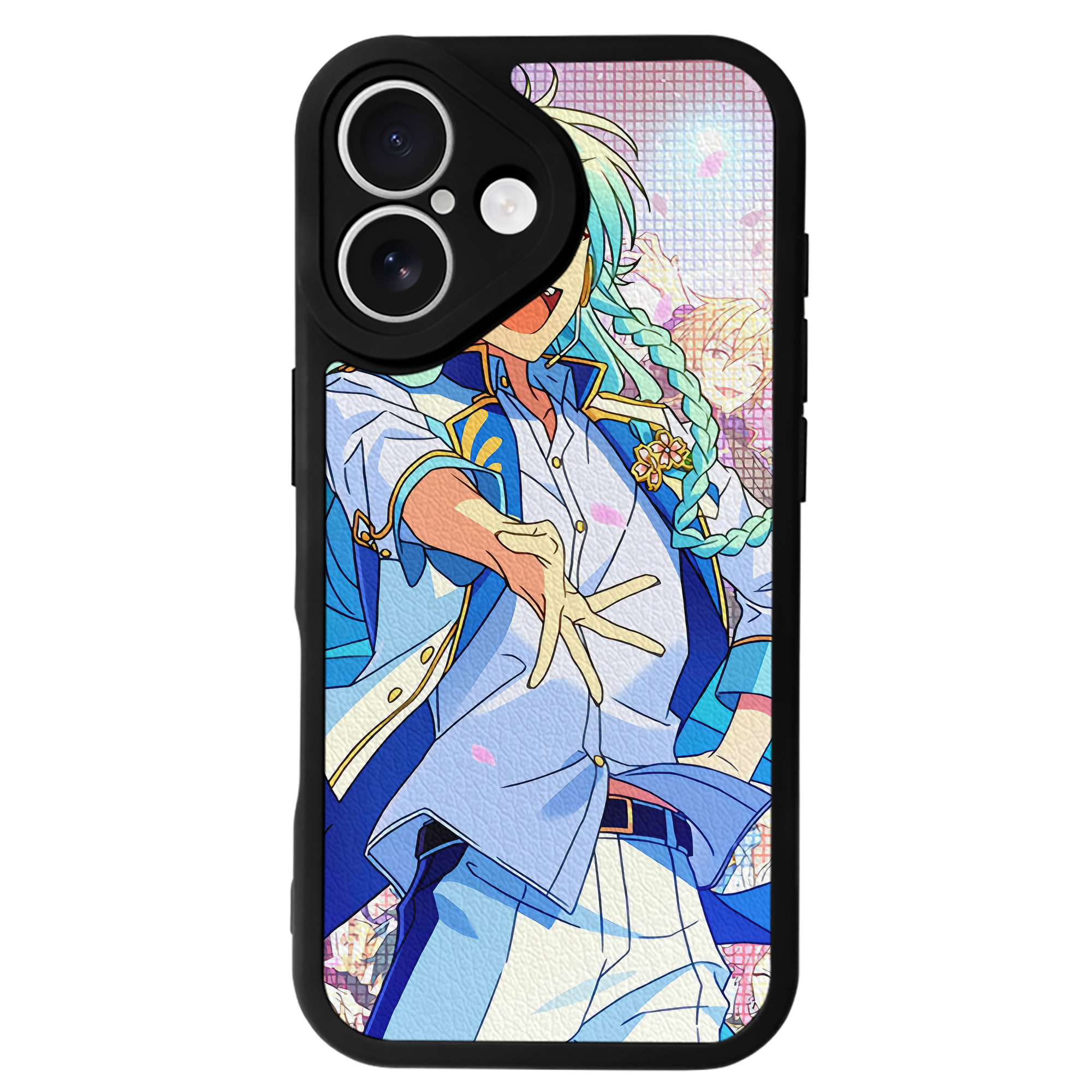 （画像用） あんさんぶるスターズ! Ensemble Stars 【iPhone 16シリーズ対応】シリコンスマホケース（レザー調） 材質：シリコン